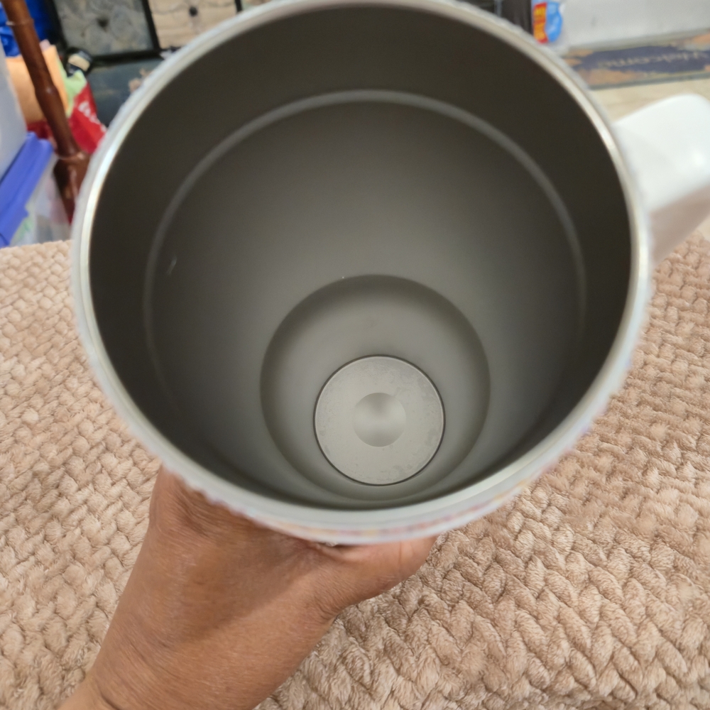 Juicy Couture 40oz Bling Tumbler Discontinued Rare Rhinestone Cup Iridescent NEW - Picture 10 of 10